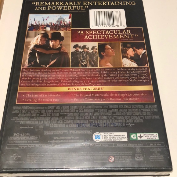 Les Miserables DVD - Picture 2 of 3